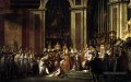 Consécration de l’empereur Napoléon I er et couronnement de l’impératrice Josephin Jacques Louis David